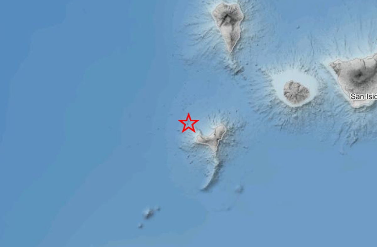 El Hierro registra un movimiento sísmico de magnitud 2.0